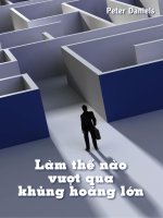 Vượt qua cơn khủng hoảng lớn