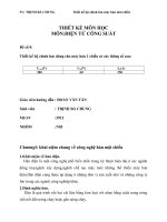 thiết kế bộ chỉnh lưu dùng cho máy hàn 1 chiều có u vào 220v ura = 60v, i =250a