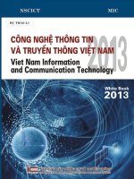 công nghệ thông tin và truyền thông việt nam 2013
