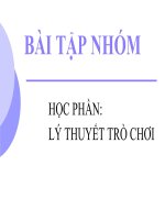 học phần lý thuyết trò chơi
