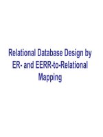Relational Database Design