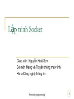 Lập trình socket