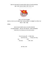 đoàn thanh niên cộng sản hồ chí minh xã khánh hồng với công tác tham gia xây dựng đảng