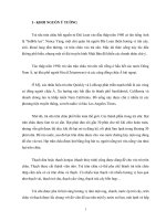 Tiểu luận dự án chuỗi các cửa hàng trà sữa mang tên Kool