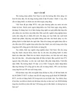 phân tích tình hình tiêu thụ thuốc tại một số bệnh viện giai đoạn 2006 - 2007