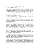 nghiên cứu sự thích ứng với lũ lụt trong hoạt động sản xuất lúa vùng trũng của người dân xã quảng vinh, huyện quảng điền, tỉnh thừa thiên huế