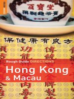 rough guides directions hong kong & macau
