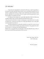 cung cấp điện cho 1 phân xưởng sản xuất công nghiệp