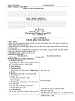 Gián án lớp 4 tuần 25