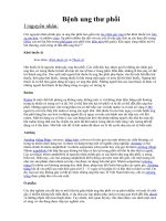 Bệnh ung thư phổi