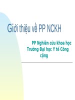 phương pháp nghiên cứu khoa học và xác định vấn đề