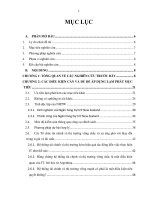 mở rộng về thực trạng các điều kiện để áp dụng lạm phát mục tiêu tại việt nam