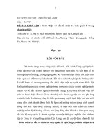 hoàn thiện cơ cấu tổ chức bộ máy quản lí trong doanh nghiệp