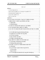 giải pháp tổ chức và làm việc nhóm hiệu quả trong sinh viên khoa qtkd trường đại học duy tân