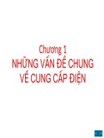 những vấn đề chung về cung cấp điện