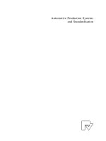 automotive production systems and standardisation