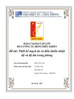 Bao cao đo lường tự động điều khiển