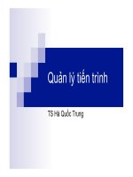 Quản lý tiến trình