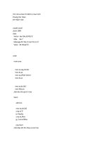 Tim mã va hien thi BCD ra man hinh