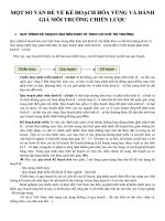 Cơ chế kế hoạch hóa nền kinh tế và đánh giá môi trường chiến lược