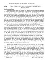 Sáng kiến kinh nghiệm MỘT SỐ BIỆN PHÁP RÈN KĨ NĂNG ĐỌC ĐÚNG