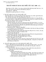 thuyet minh su dung may dieu toc