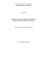nghiên cứu ứng dụng dòng phun rối xoáy trong hệ thống tưới phun