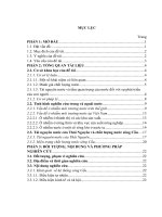 Đánh giá hiện trạng môi trường nước sông cầu đoạn từ sơn cẩm đến công ty cổ phần gang thép thái nguyên   TP  thái nguyên   tỉnh thái nguyên