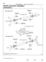 Toyota land cruiser 1998 2007 propeller shaft   hệ thống truyền động trên xe land cruiser đời 1998 2007