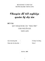 quy hoạch dự án “nhà trẻ” cho người già new life