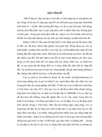 nghiên cứu ảnh hưởng của rừng cao su (hevea brasiliensis) đến tính chất lý hóa học của đất  tại công ty cao su hà tĩnh