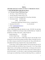 Báo cáo thực tập công ty TNHH Hoàng Trang