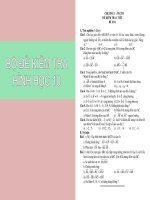 TÀI LIỆU ÔN TẬP HÈ HÌNH HỌC 10