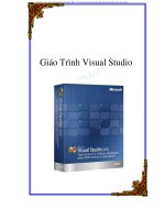 Giáo trình visual studio