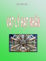 VẬT LÝ HẠT NHÂN