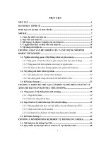 Xây dựng Robot tự hành dạng Nonholonomic và tổng hợp bộ điều khiển bám quỹ đạo