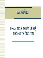 Bài 6 Mô hình dữ liệu khái niệm