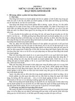 Giáo trình phân tích hoạt động kinh doanh