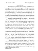 phân tích một số chỉ tiêu tài chính chủ yếu và biện pháp nâng cao hiệu quả hoạt động tài chính tại công ty oriental logistics