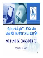 Mô hình hóa môi trường