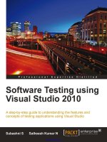 software testing using visual studio 2010