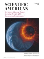 scientific american   -  1994 07  -  how cancers defeat drug therapy