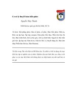 Cơ sở lý thuyết hàm biến phức