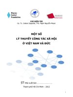 Một số lý thuyết công tác xã hội ở Việt nam và Đức