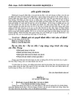 đánh giá và quyết định đầu tư tài sản cố định