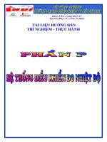 vi xử lý hệ thống điều khiển đo nhiệt độ