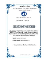 Thực trạng và một số giải pháp hoàn thiện phương thức thanh toán tín dụng chứng từ tại Ngân hàng Thương mại Cổphần Sài Gòn Thương Tín – chi nhánh Điện Biên Phủ, quận 3