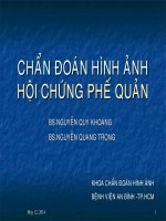 X-Quang Hội Chứng Phế Quản
