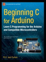 beginning c for arduino
