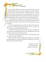 tìm hiểu tình hình sản xuất và tiêu thụ sản phẩm từ cây sắn trên đất cát ven biển xã phú đa - huyện phú vang - tỉnh thừa thiên huế